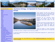 Tablet Screenshot of flusskreuzfahrten.ms
