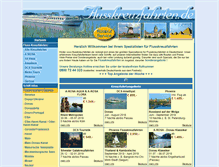 Tablet Screenshot of flusskreuzfahrten.de